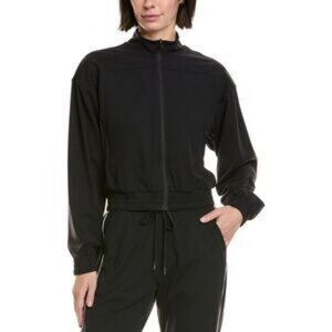 Womens Splts59 (Item- 614) Black Harlowe Rigor Semi-Fitted  Bomber Jacket M